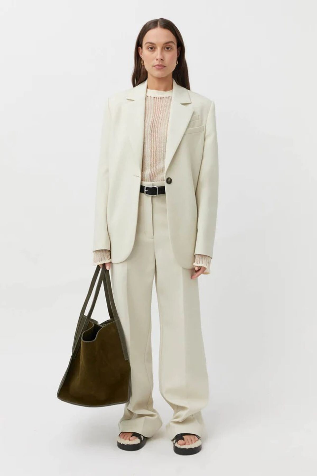 Camilla and marc white blazer sale