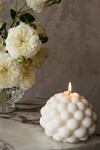 BUBBLE BALL CANDLE (WHITE)