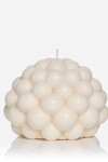 BUBBLE BALL CANDLE (WHITE)