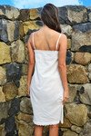 BOUDOIR BABY COTTON SLIP (WHITE)