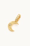 WANING CRESCENT PENDANT (18k GOLD VERMEIL)