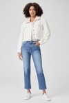 SARAH STRAIGHT ANKLE JEAN (VINTAGE DENIM)