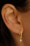 STARLIGHT HOOPS (18K GOLD VERMEIL)