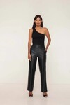 GIANNA LEATHER TROUSERS (BLACK)