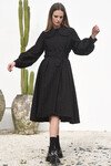 POWER & PURPOSE COAT (BLACK)