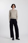 MERINO LONG RIB SWEATER (GRULLO)