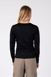 EASY LONG SLEEVE TEE (BLACK)