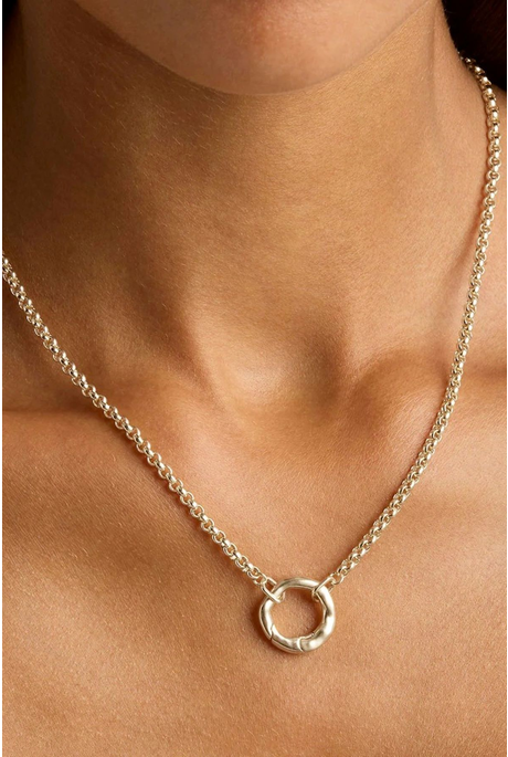 HORIZON ANNEX LINK NECKLACE (STERLING SILVER)