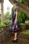 BOTANICA IN BLOOM DRESS (BLACK FLORAL)