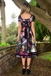 BOTANICA IN BLOOM DRESS (BLACK FLORAL)