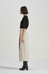 THE DARCY MIDI SKIRT (SAND)