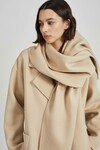 THE CAMILLA SCARF (BISCUIT)