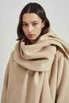 THE CAMILLA SCARF (BISCUIT)
