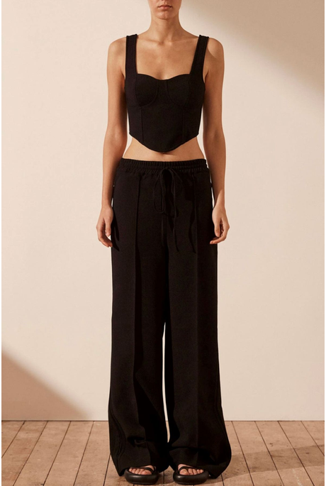 AMURA RELAXED PANT (BLACK)
