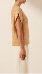 SIQUEIRA RELAXED VEST (TAFFY/CREAM)