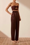 LANA TAILORED PANT (COCOA)