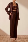 LANA TAILORED PANT (COCOA)