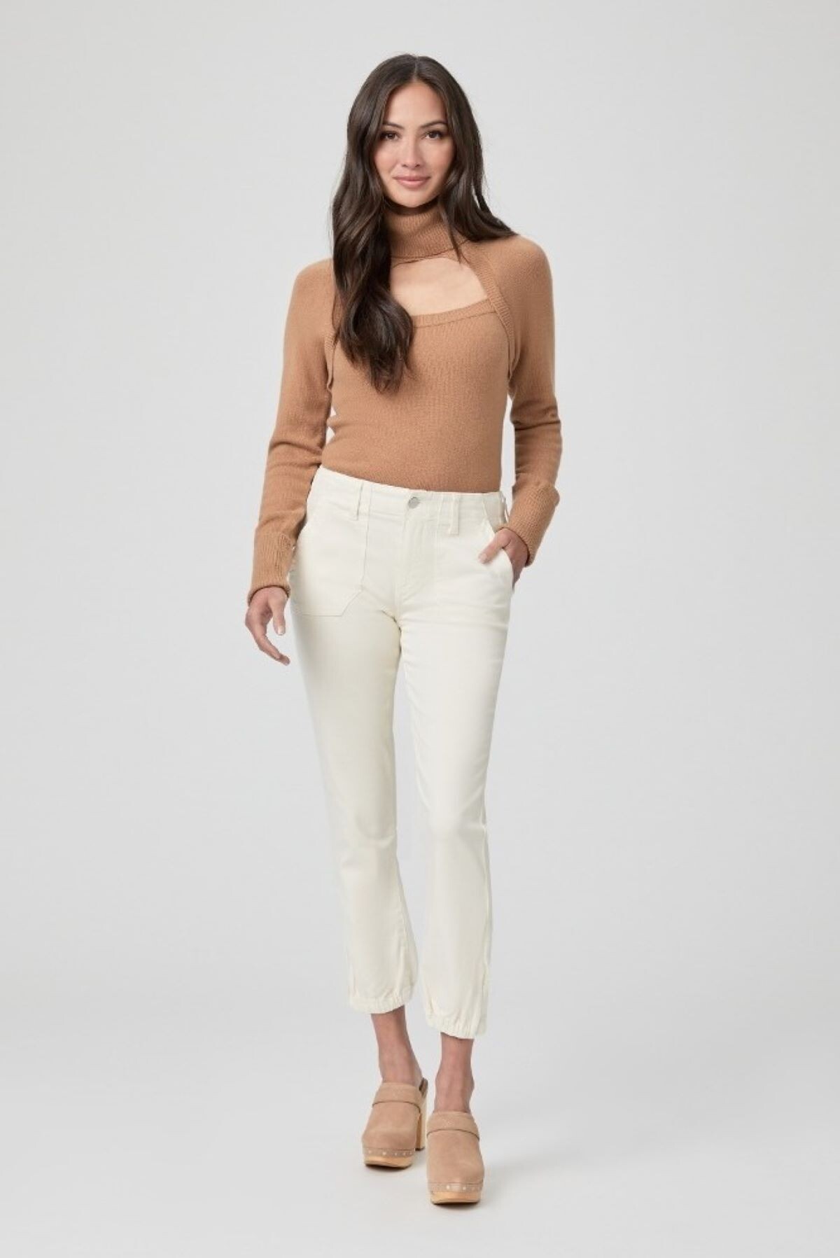 Paige mayslie top jogger jeans