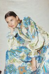 SKYE PATCHWORK SHIRTDRESS (CORNFLOWER)