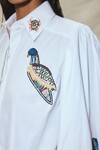ROWENA BEADED SHIRT (IVORY)