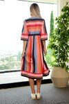 SPRING IT ON DRESS (MULTI STRIPE)