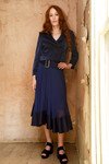 SHEER UP SKIRT (BLUE/BLACK)