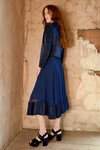 SHEER UP SKIRT (BLUE/BLACK)