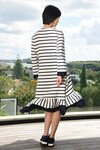 SPRING EQUINOX DRESS (NAVY STRIPE)