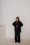 MILLY PANT (BLACK LINEN)