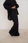 MILLY PANT (BLACK LINEN)