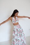 MALIBU MAXI SKIRT (PINK LIBERTY FLORAL)