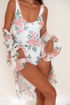 BEACH SHIRT (PINK LIBERTY FLORAL)