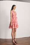 LUCIEN LAYERED SLEEVELESS DRESS (MULTI)