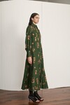 MANISA BUTTONED GOWN (MULTI)