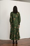 MANISA BUTTONED GOWN (MULTI)