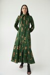 MANISA BUTTONED GOWN (MULTI)