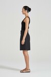 THE ADA SHORTS (BLACK LINEN)