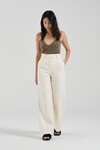 THE WIDE LEG PANT (IVORY)