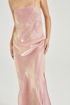 THE CONSTANCE DRESS (PINK GLOSS)