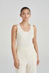 THE CLEO TANK (CREAM)