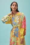 FLORENTINA MIDI DRESS (MULTI)