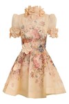 LUMINOSITY LIFTOFF FLOWER MINI DRESS (MORISOT CREAM PRINT)