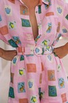 RUMMY SHORTS (PINK EMBLEM)