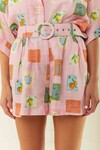 RUMMY SHORTS (PINK EMBLEM)