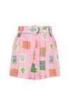 RUMMY SHORTS (PINK EMBLEM)
