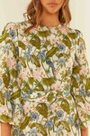 MELROSE DRESS (JUNGLE PINK)
