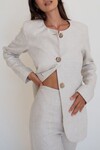 HARVARD BLAZER (NATURAL LINEN)