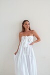 STILL THE ONE SKIRT (WHITE LINEN)