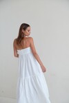 STILL THE ONE SKIRT (WHITE LINEN)