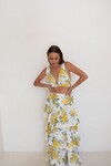 MALIBU MAXI SKIRT (YELLOW LIBERTY FLORAL)